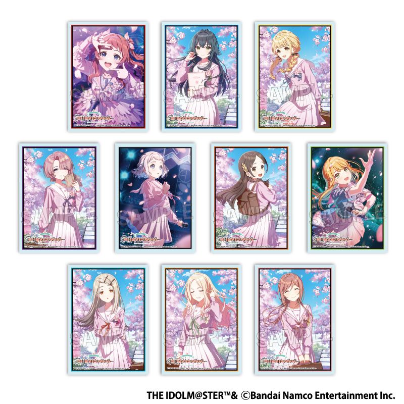 学園アイドルマスター_イラストスリーブMAT 桜フォトグラフ 花海咲季
