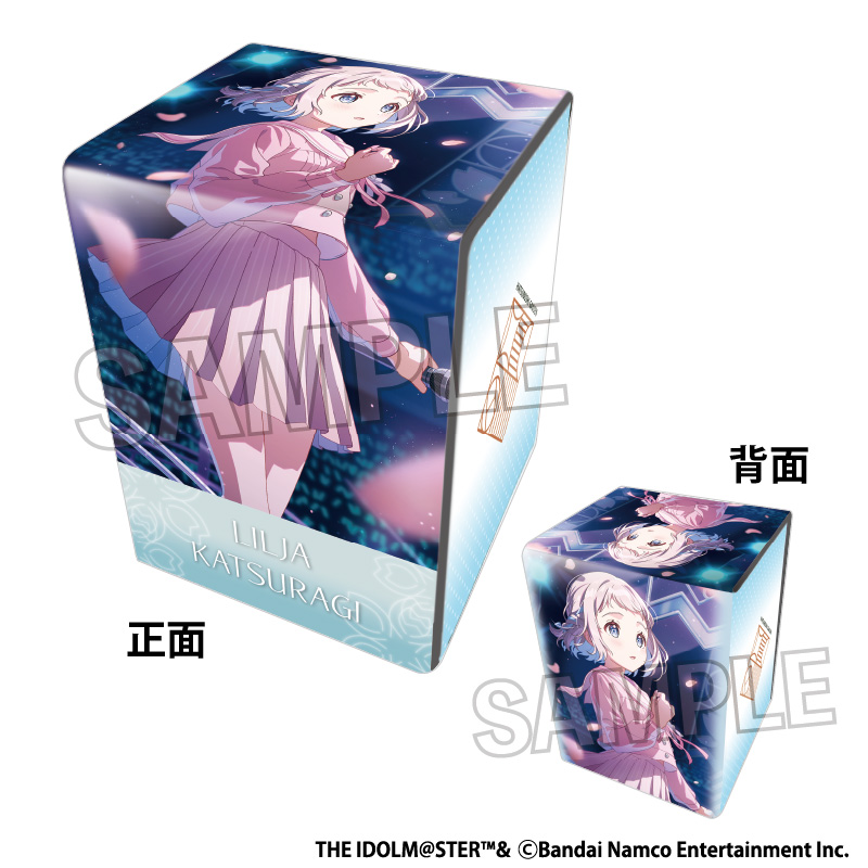 学園アイドルマスター_イラスト合皮製デッキケースNT 桜フォトグラフ