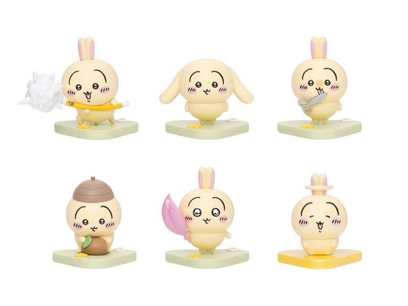 【ちいかわ】うさぎだらけフィギュア GPSBOX 6個入り ちいかわ_GPSBOX うさぎだらけフィギュア 【BOX／6個入り】 | ちいかわ