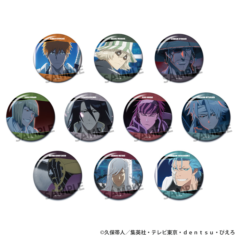 BLEACH 千年血戦篇_トレーディング缶バッジ vol.1 【コンプリートBOX