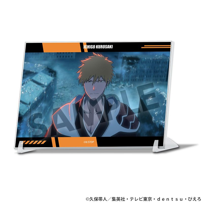 黒崎一護 アクリルアートパネル 「BLEACH-ブリーチ- 千年血戦篇 BLEACH 千年血戦篇_A6ビジュアルアクリルプレート 黒崎 一護 | BLEACH