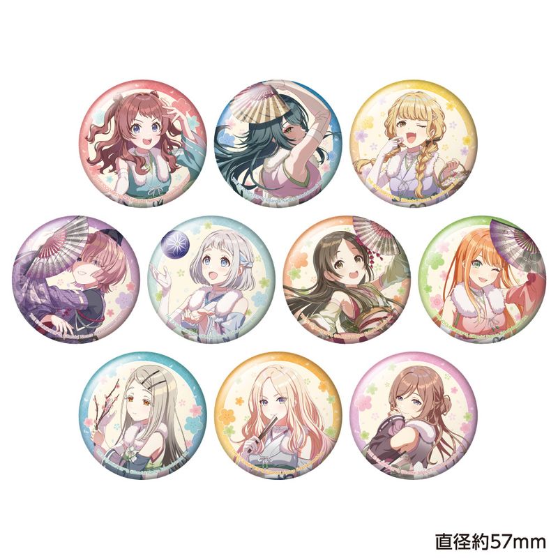 雪解けに 藤田ことね 缶バッジ 学園アイドルマスター_トレーディング缶バッジ 雪解けに ver. 【BOX