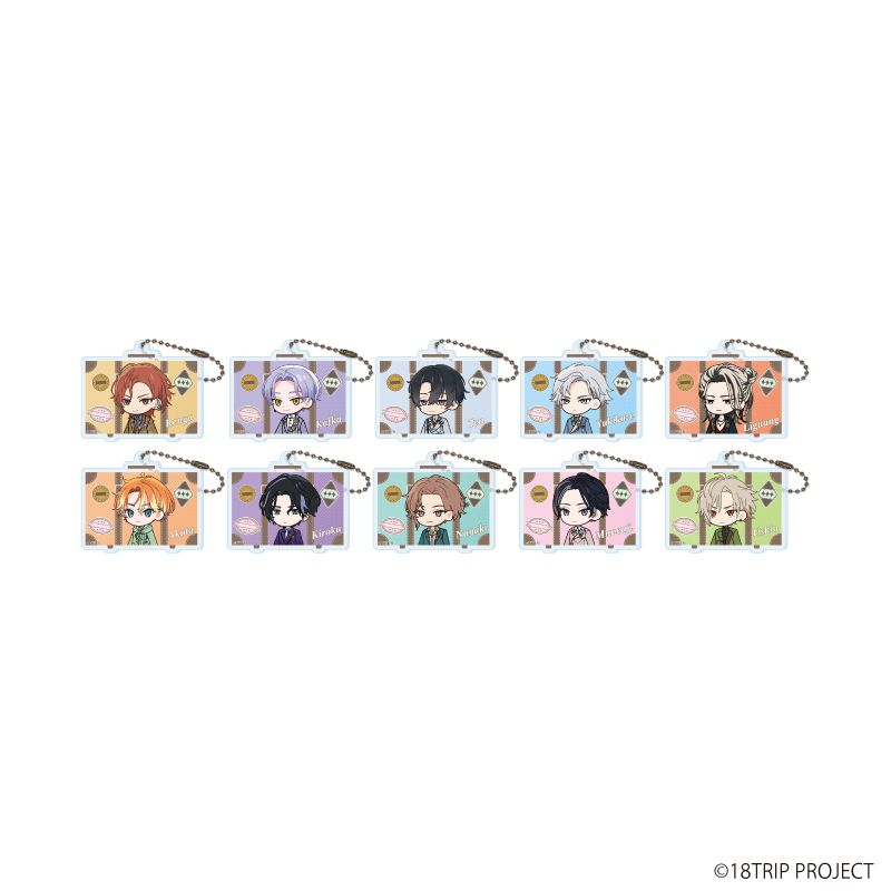 18TRIP_アクリルキーホルダー07/コンプリートセット(全10種)(公式