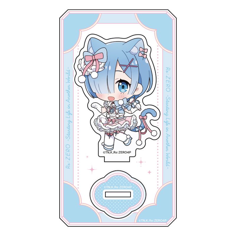Re:ゼロから始める異世界生活_アクリルスタンド(レム/けもみみアイドル