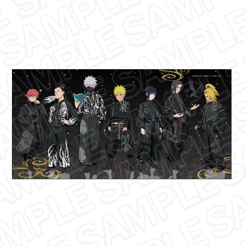 NARUTO-ナルト- 疾風伝_バスタオル ブラックコーデ ver. | NARUTO公式