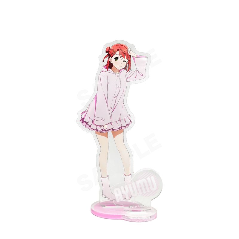 ラブライブ 虹ヶ咲 アクリルスタンド レインコート コンプリート ラブ