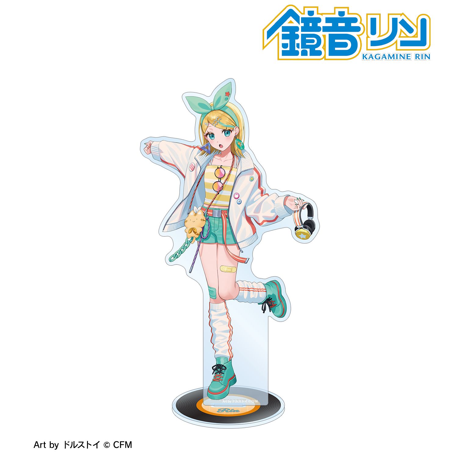 初音ミク_描き下ろし 鏡音リン シティポップver. Art by ドルストイ