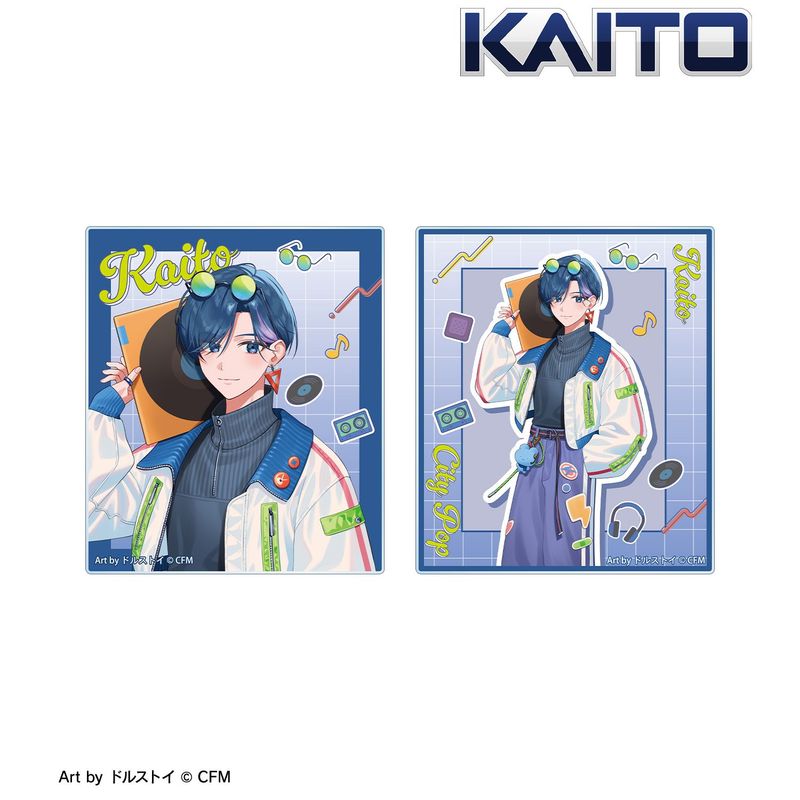 初音ミク_描き下ろし KAITO シティポップver. Art by ドルストイ