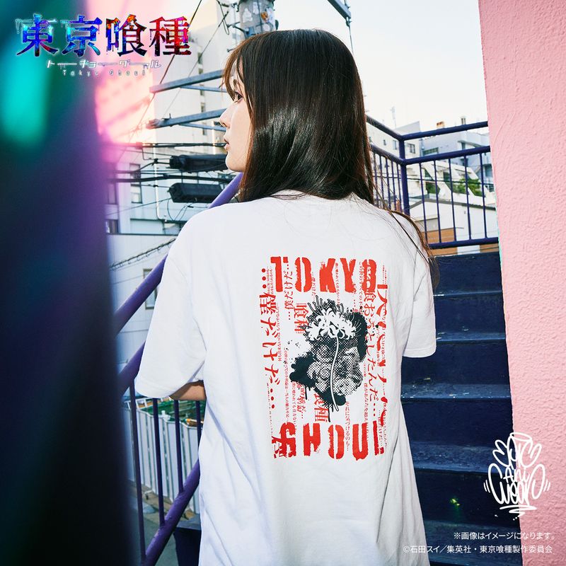 ※非売品※ 東京喰種 金木研 Tシャツ Lサイズ 東京喰種トーキョーグール_Lサイズ_EpicAniWear 金木 研モチーフ
