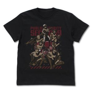 攻殻機動隊 THE GHOST IN THE SHELL_XLサイズ_公安9課 Tシャツ/BLACK
