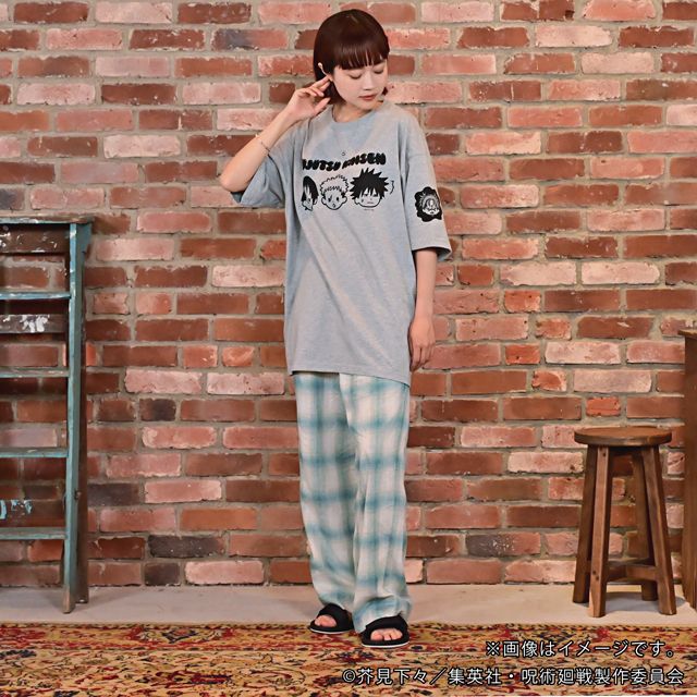 呪術廻戦_ビィズニィズ ビッグTシャツA(虎杖・伏黒・乙骨・脹相