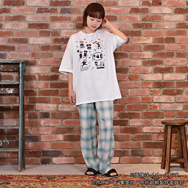 呪術廻戦_ビィズニィズ ビッグTシャツC(虎杖・脹相・九十九・天元