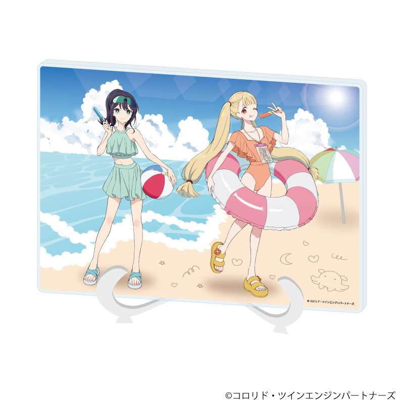 超かぐや姫！_(A5サイズ)_アクリルアートボード01/かぐや&酒寄彩葉