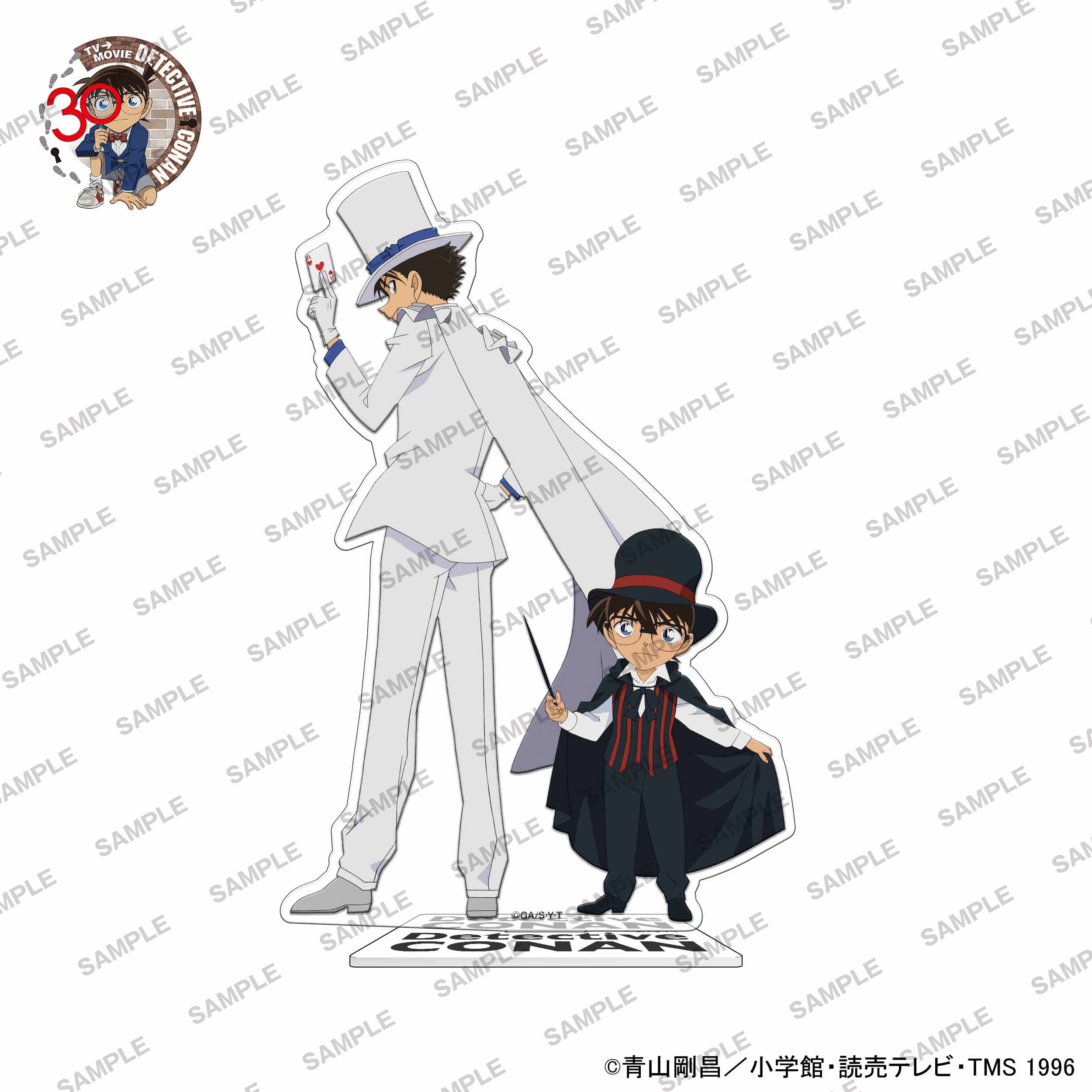 名探偵コナン_アクリルスタンドフィギュア ペア コナン&怪盗キッドver