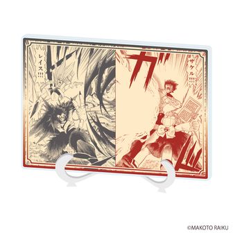 金色のガッシュ!! 2_キャンバスボード01/ガッシュ&清麿(公式イラスト