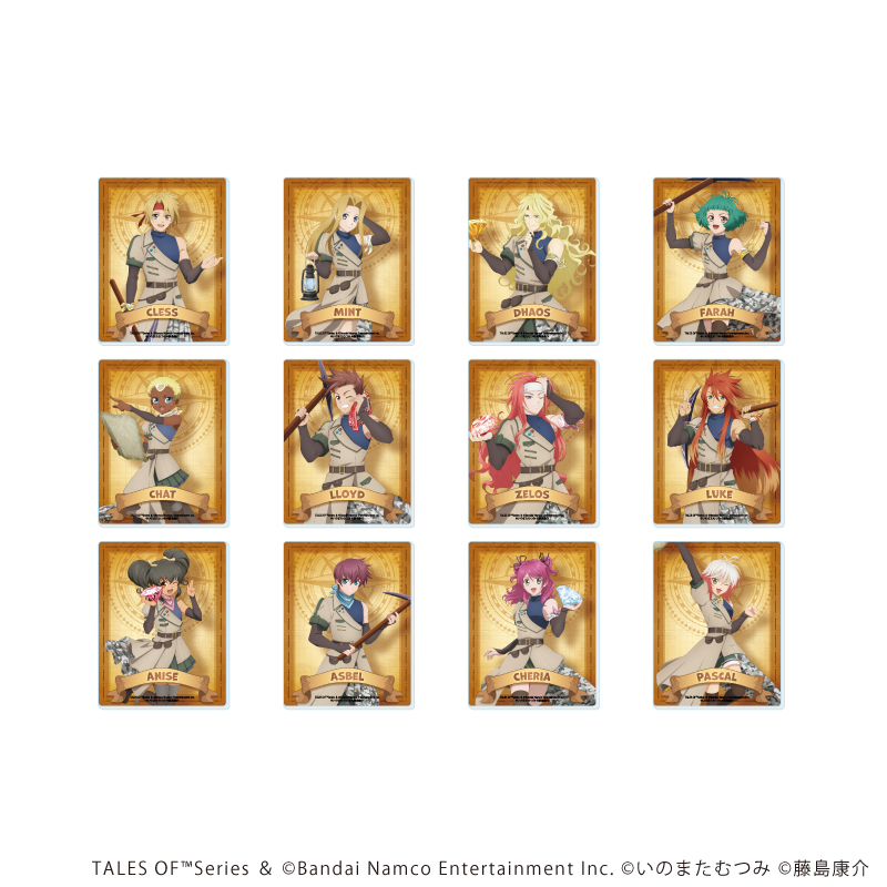 テイルズ オブ シリーズ_アクリルカード11/BOX-A コンプリートセット