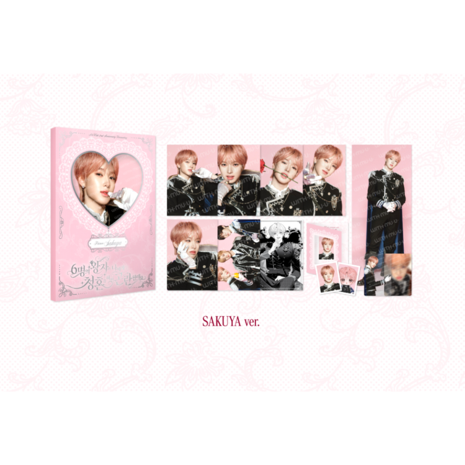 NCT WISH_SAKUYA 포토 세트 / 2026 NCT WISH FANMEETING_6명의 왕자님에게 프로포즈 되면 곤란해 버리는데