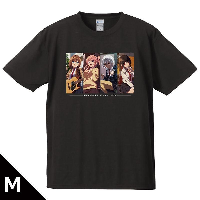 真夜中ハートチューン_Mサイズ_Tシャツ 六花＆寧々＆イコ＆しのぶ