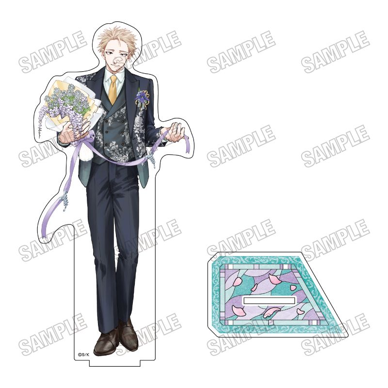 【非売品】薫る花は凛と咲く　紬凛太郎　アクリルスタンド 薫る花は凛と咲く_描き下ろしBIGアクリルスタンド (1)紬 凛太郎 | 薫る