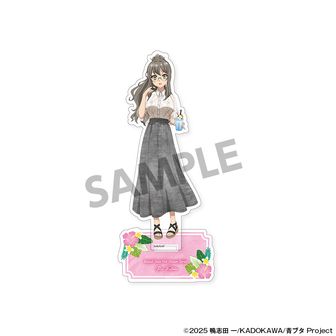 青ブタ　　双葉理央　秋葉原物販　アクリルスタンド 青春ブタ野郎シリーズ_描き下ろしアクリルスタンド 双葉理央 バカンス