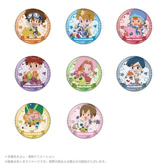 デジモンアドベンチャー_トレーディング缶バッジ 遊具ver. 【BOX/8個