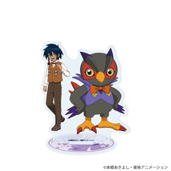 デジモンアドベンチャー_描き下ろし 八神ヒカリ&テイルモン メイド