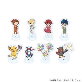 デジモンアドベンチャー 立体アクリルスタンド 全8種セット【新品未開封品】 デジモンアドベンチャーシリーズ（デジモン） アクリルスタンド