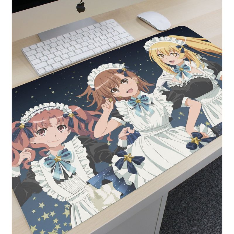 とある科学の超電磁砲T_描き下ろし 集合 星空メイドver. マルチデスク