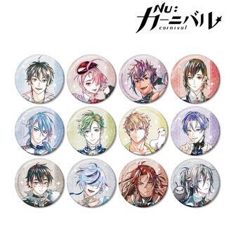 NU: カーニバル_トレーディンググリッター缶バッジ(単位/コンプリート