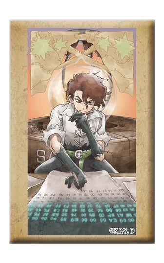 Dr.STONE_スタンド付きスクエア缶バッジ スタンリー・スナイダー | Dr