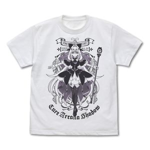 名探偵プリキュア!_Lサイズ_キュアアルカナ・シャドウ Tシャツ/WHITE