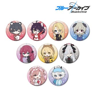 ブルーアーカイブ　メモリアルカフェ　ランダム缶バッジ　コンプセット　水着 ブルーアーカイブ -Blue Archive-_ミヤコ(水着) メモリアルロビーVer