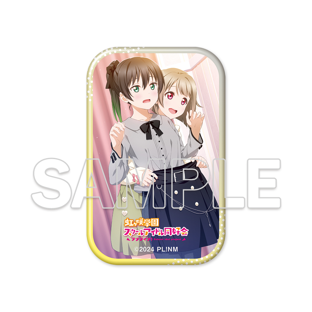 ラブライブ！虹ヶ咲学園スクールアイドル同好会_スクエア缶バッジ 侑