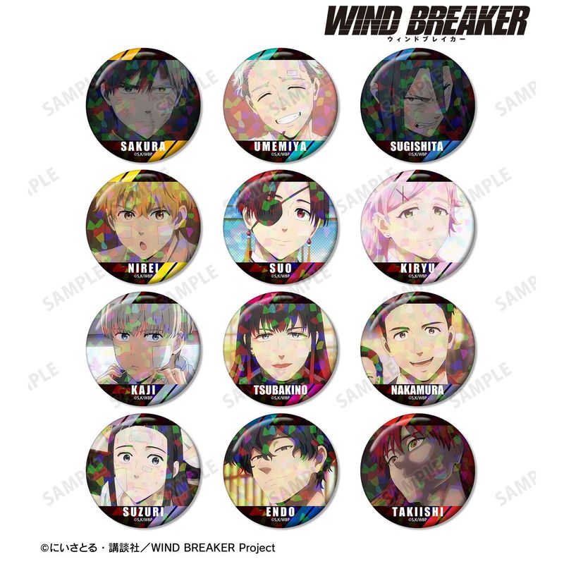 WIND BREAKER_トレーディング場面写ホログラム缶バッジ(単位