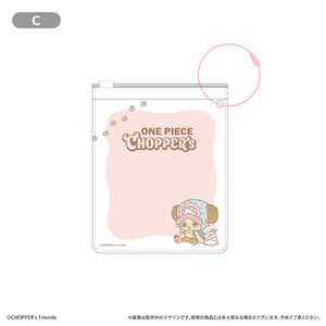 ONE PIECE_CHOPPER’s　クリアジッパーケース C