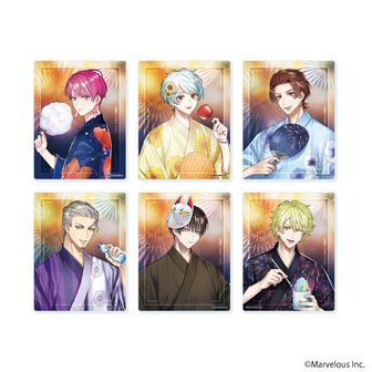 千銃士:Rhodoknight_缶バッジ59/夏祭りver. コンプリートセット(全6種