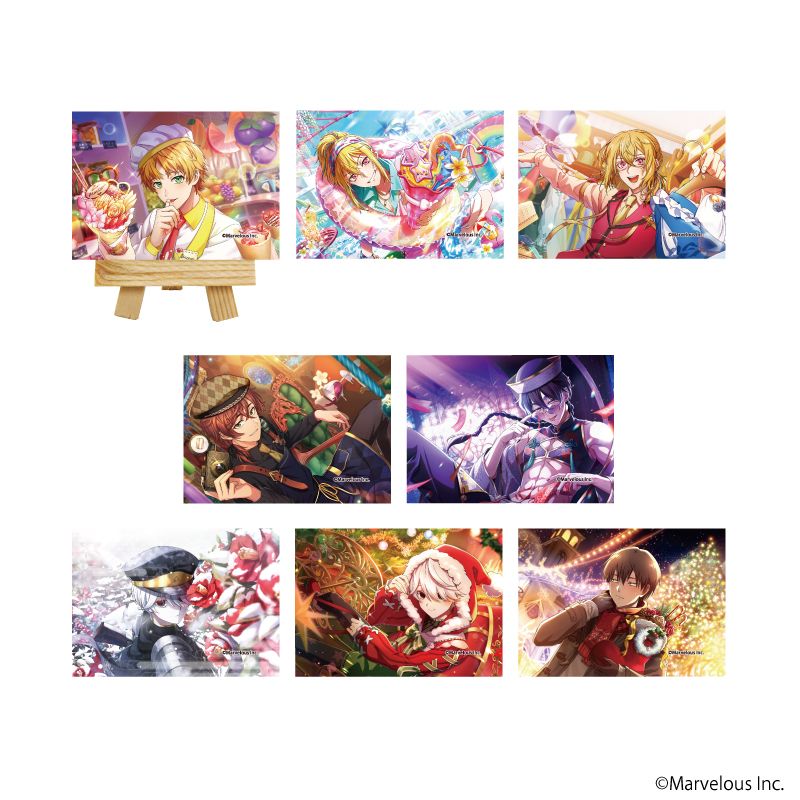 千銃士:Rhodoknight_キャンバスボードミニ04/コンプリートセット(全8種