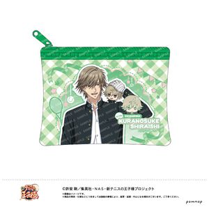 The New Prince of Tennis Mini Clear Pouch -Together with the Changing Clothes Plushie- (G Shiraishi Kuranosuke)