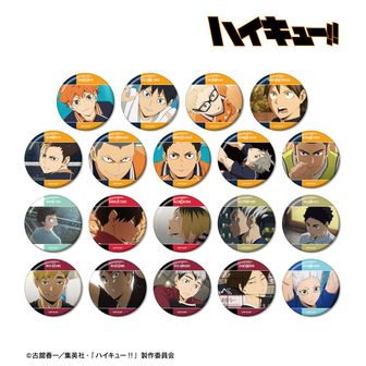 ハイキュー!!_トレーディング場面写缶バッジ(単位/コンプリートBOX/19