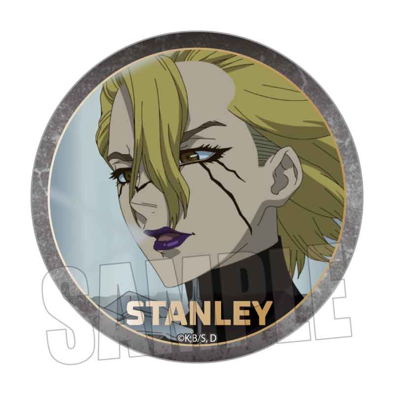 Dr.STONE_メモリーズ缶バッジ スタンリー・スナイダーB | Dr.STONE