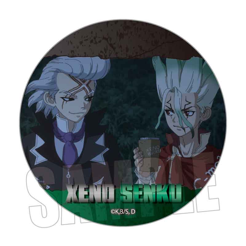 Dr.STONE_メモリーズ缶バッジ ゼノ&千空 | Dr.STONE（ドクターストーン