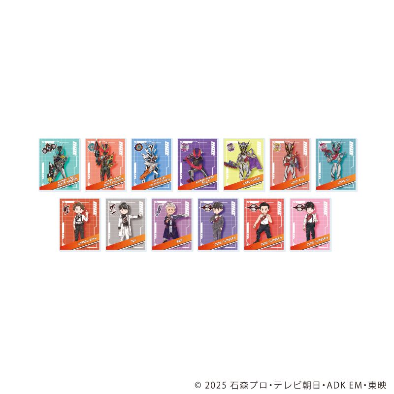 仮面ライダーゼッツ_アクリルカード02/コンプリートセット(全13種