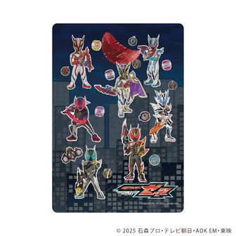 仮面ライダーギーツ　グラフアート　アクリルカード　コンプセット 仮面ライダーゼッツ_アクリルカード02/コンプリートセット(全13種