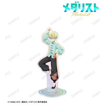 メダリスト×サンリオキャラクターズ_(57mm)_ホログラム缶バッジ01