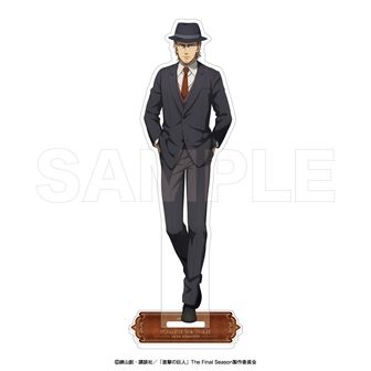 進撃の巨人_描き下ろし ハンジ 冬の歩みver. BIG缶バッジ | 進撃の巨人