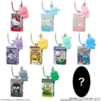 サンリオキャラクターズ ネックストラップ付ぬいぐるみポーチ(クロミ