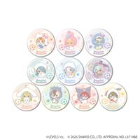 イナズマイレブン×サンリオキャラクターズ_缶バッジ07/コンプリート