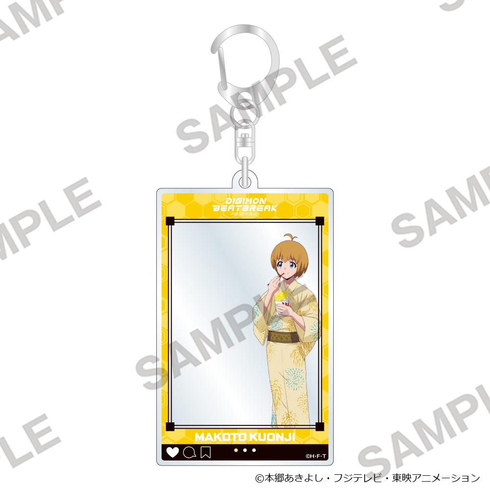 デジモン Butter-Fly メモリアル切符 キーホルダー 新品未開封 デジモンアドベンチャー Butter-Fly メモリアル切符キーホルダー