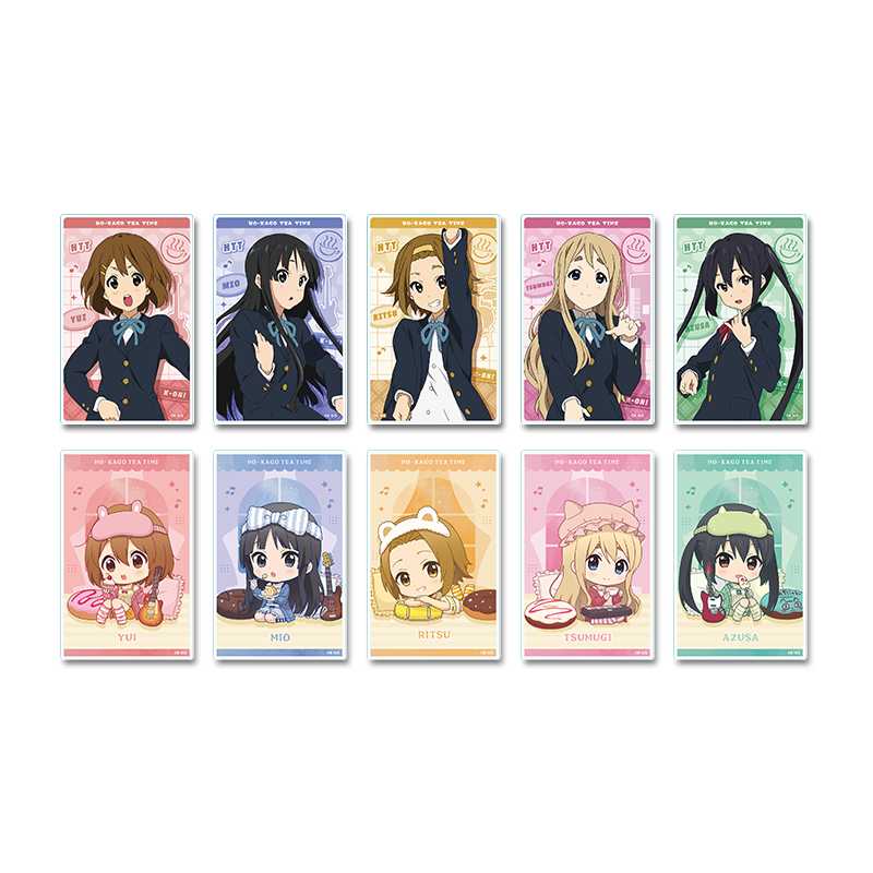 けいおん トレーディングカード まとめうり けいおん！_トレーディングアクリルカード 【BOX／10枚入り】 | けい