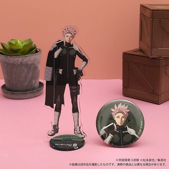 怪獣8号_缶バッジ&アクリルスタンドセット/-コート持ち- 鳴海 | 怪獣8